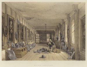 Naworth, Cumberland, Inghilterra da George Cattermole